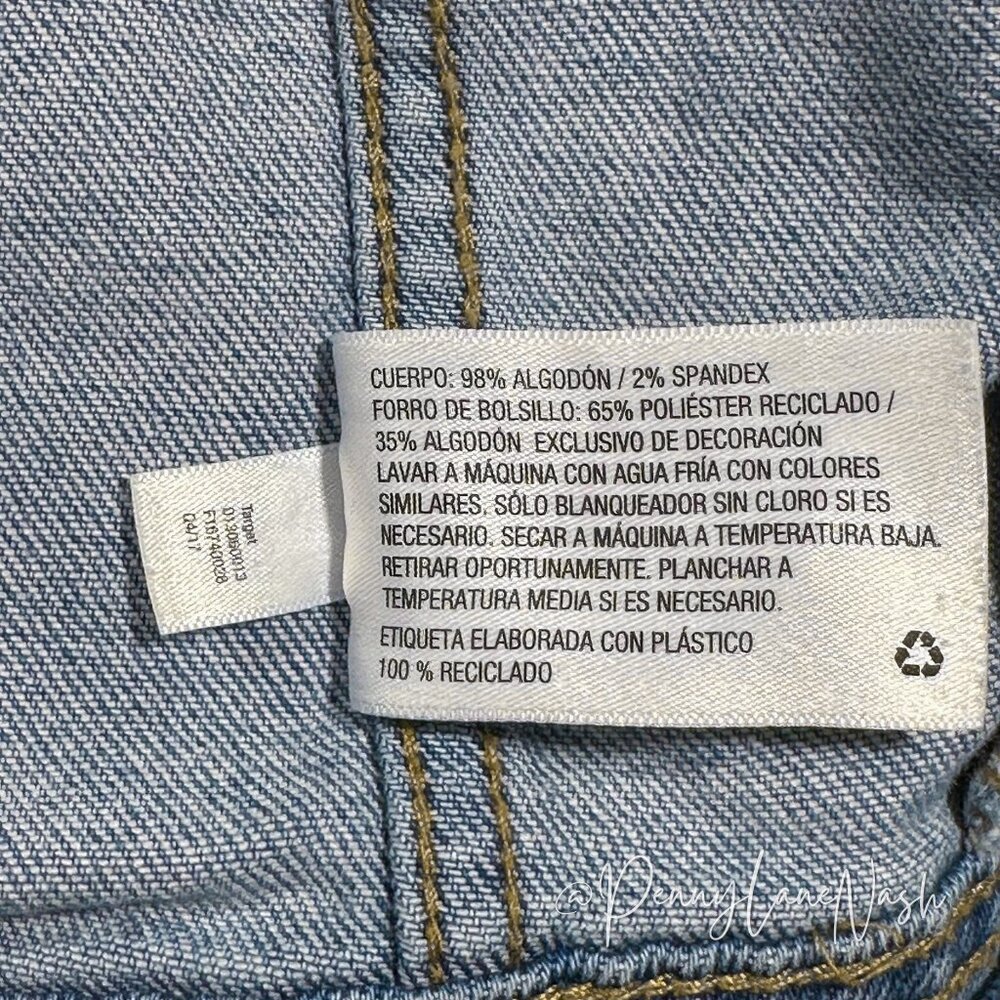 Universal Thread Embroidered Denim Jean Jacket - Picture 8 of 14